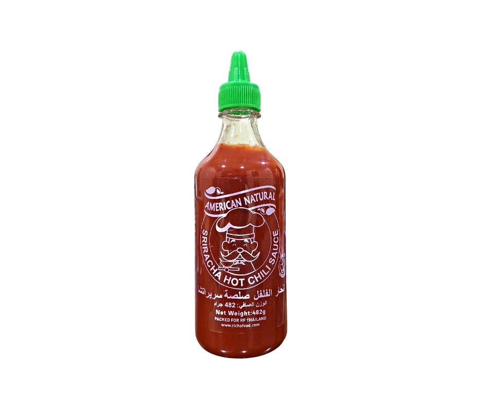 American_Natural_Sriracha_hot_Chilli_Sauce_482gm